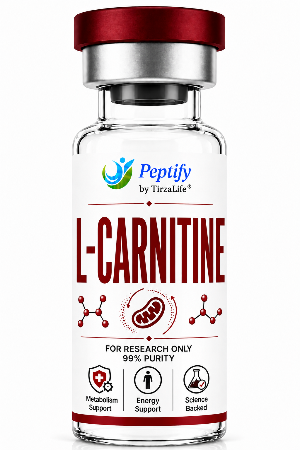 L-Carnitine 600mg product vial