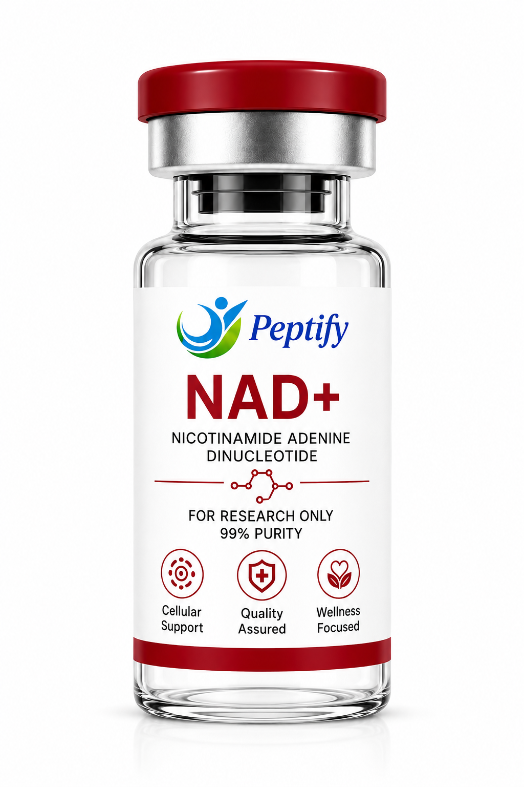 NAD+ 100mg product vial